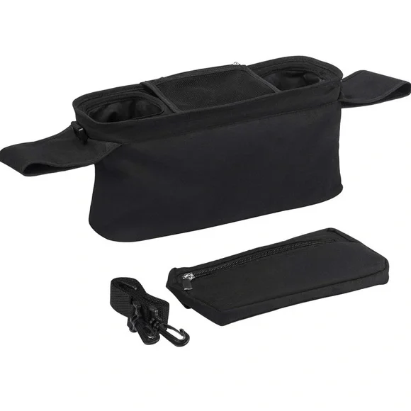 NEW Momcozy Universal Stroller Organizer Caddy with Insulated Cup Holders - Picture 10 of 11